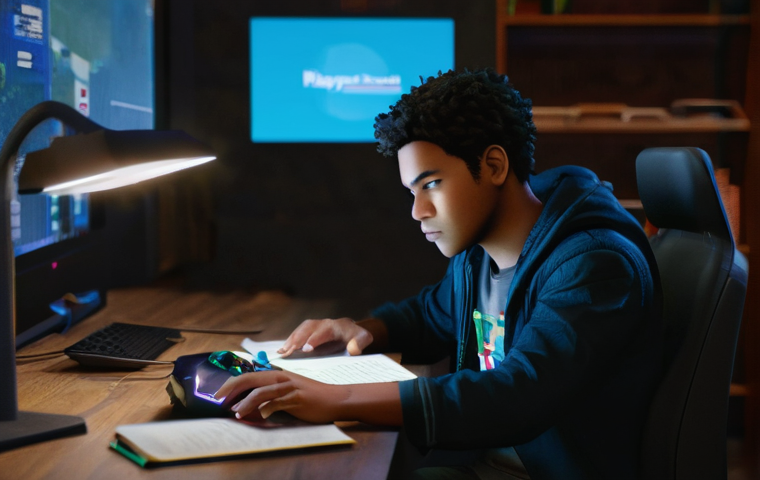 이터널리턴 유저 편의성 분석 - **Prompt Title: Unleashing Precision with Personalized Controls**
    **Image Prompt:** An exhilarat...