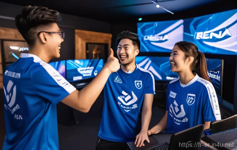 이터널리턴 유료 코칭 플랫폼 비교 - **Prompt:** A young adult male gamer (late teens, wearing a clean, non-revealing gaming t-shirt and ...