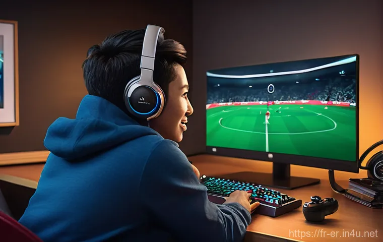 이터널리턴 글로벌 경기 관전 - **Prompt: "A close-up, impactful shot of a professional Eternal Return player, a young adult (male o...